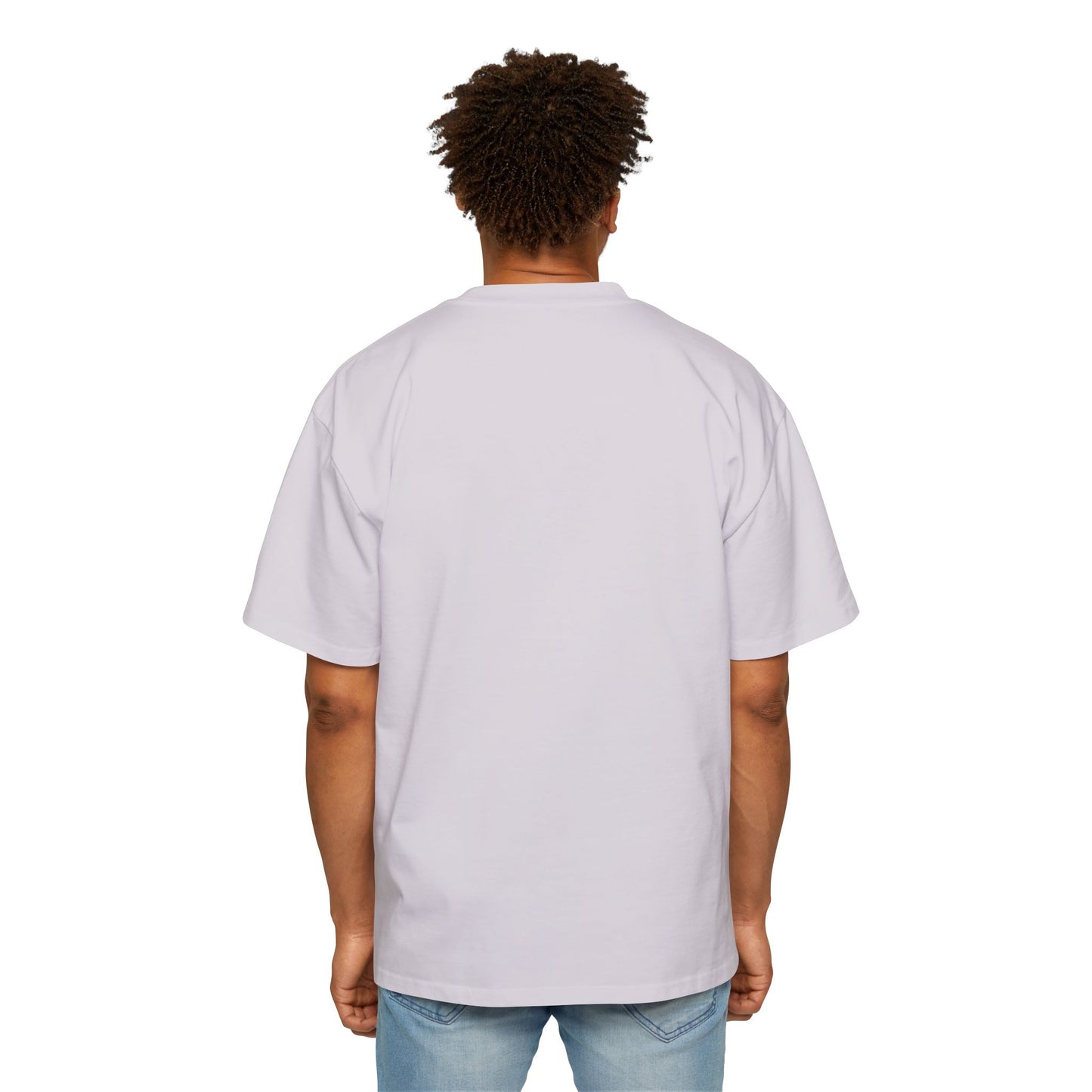 Men's Oversized Tee — "NAH... that's ignorant." Funny Phrase Tee