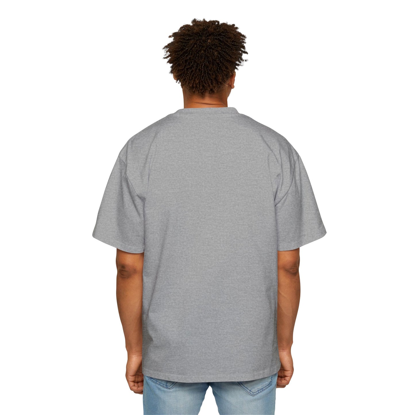 Men's Oversized Tee — "NAH... that's ignorant." Funny Phrase Tee