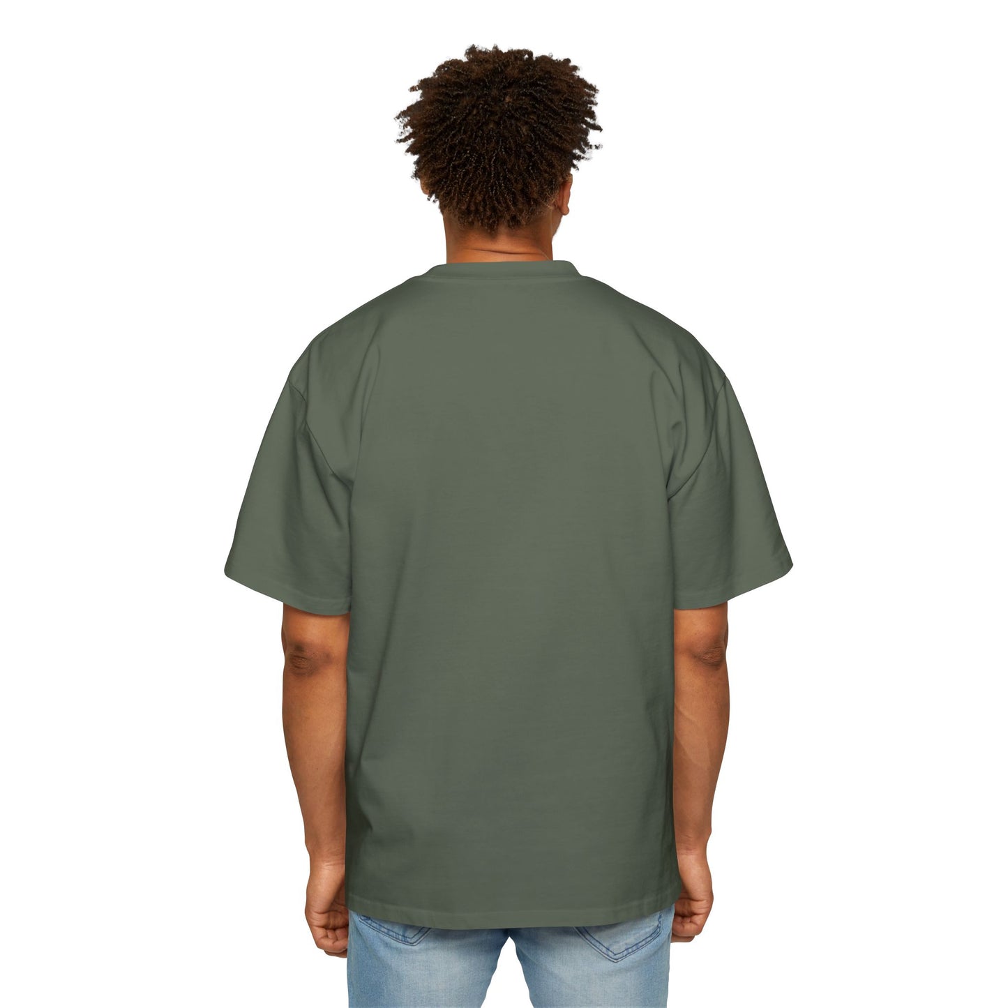 Men's Oversized Tee — "NAH... that's ignorant." Funny Phrase Tee